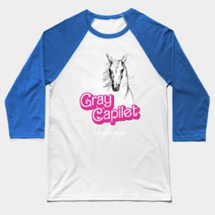 Gray Capilet Baseball T-Shirt